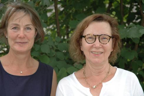 Beatrix Warnck und Elke Wimmer. Bild: privat