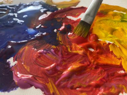 Meine Farben. Foto: Beatrix Warnck.